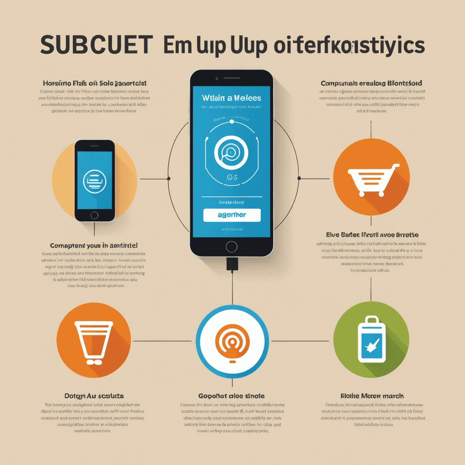 Infographic comparing different top-up methods with icons for online, in-store, and app-based recharge options